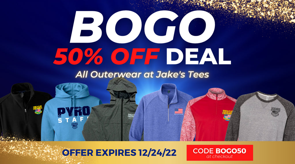 BOGO 50% Off All Outerwear