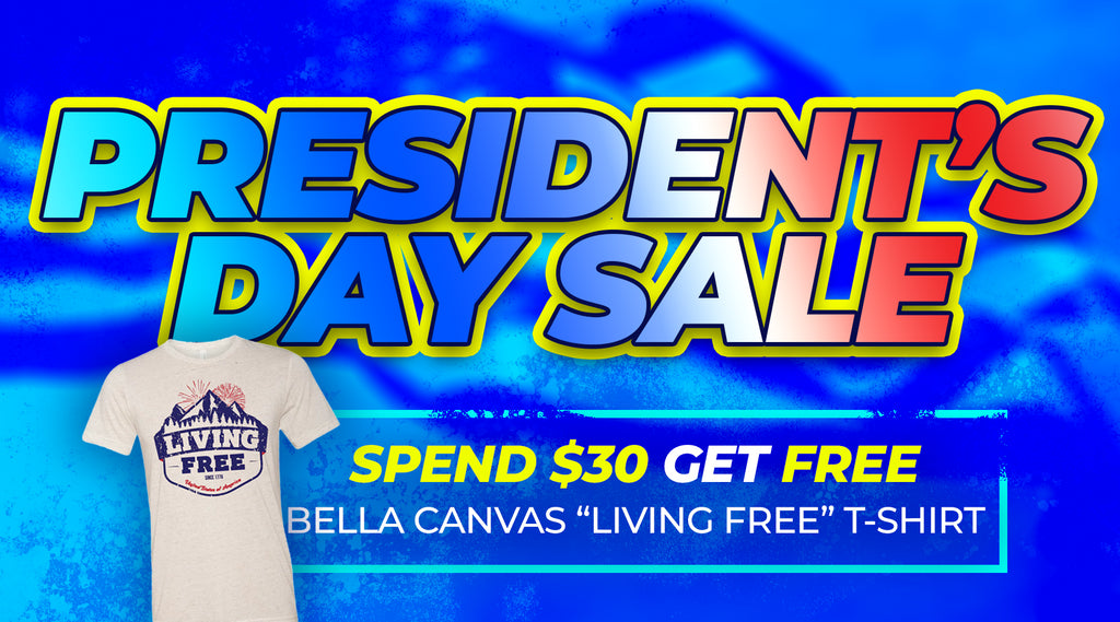Spend $30 Get FREE Bella Canvas T-Shirt