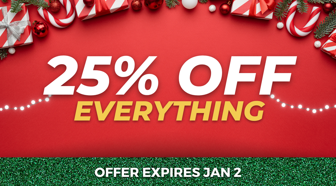 25% Off ENTIRE Store