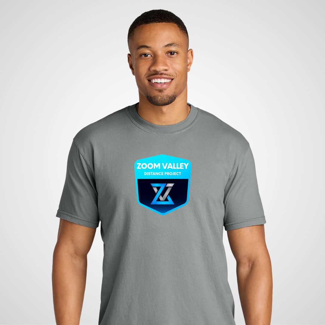 Zoom Valley XC Heavyweight Ring Spun T-Shirt