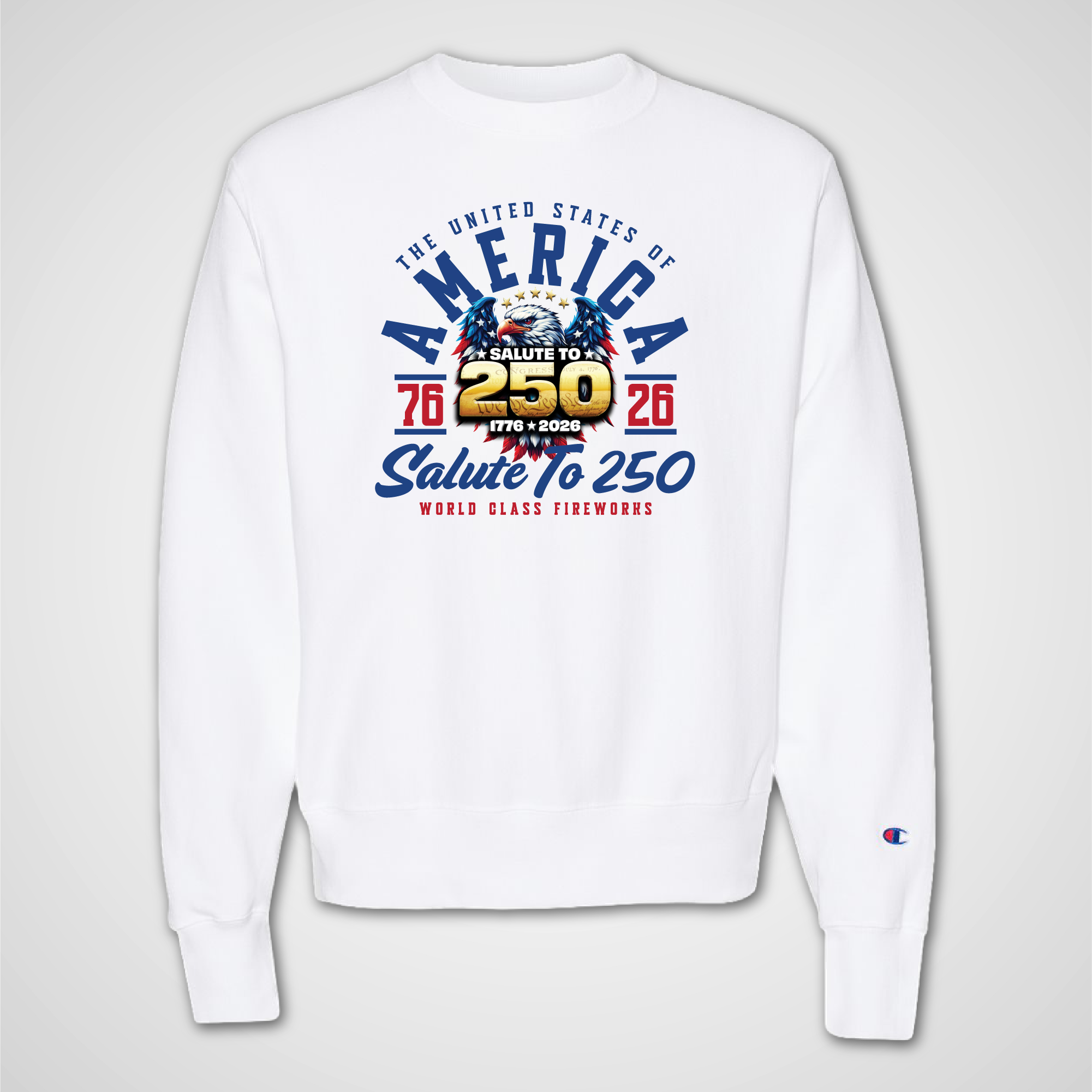 America Salute to 250 76-26 Crewneck Sweatshirt