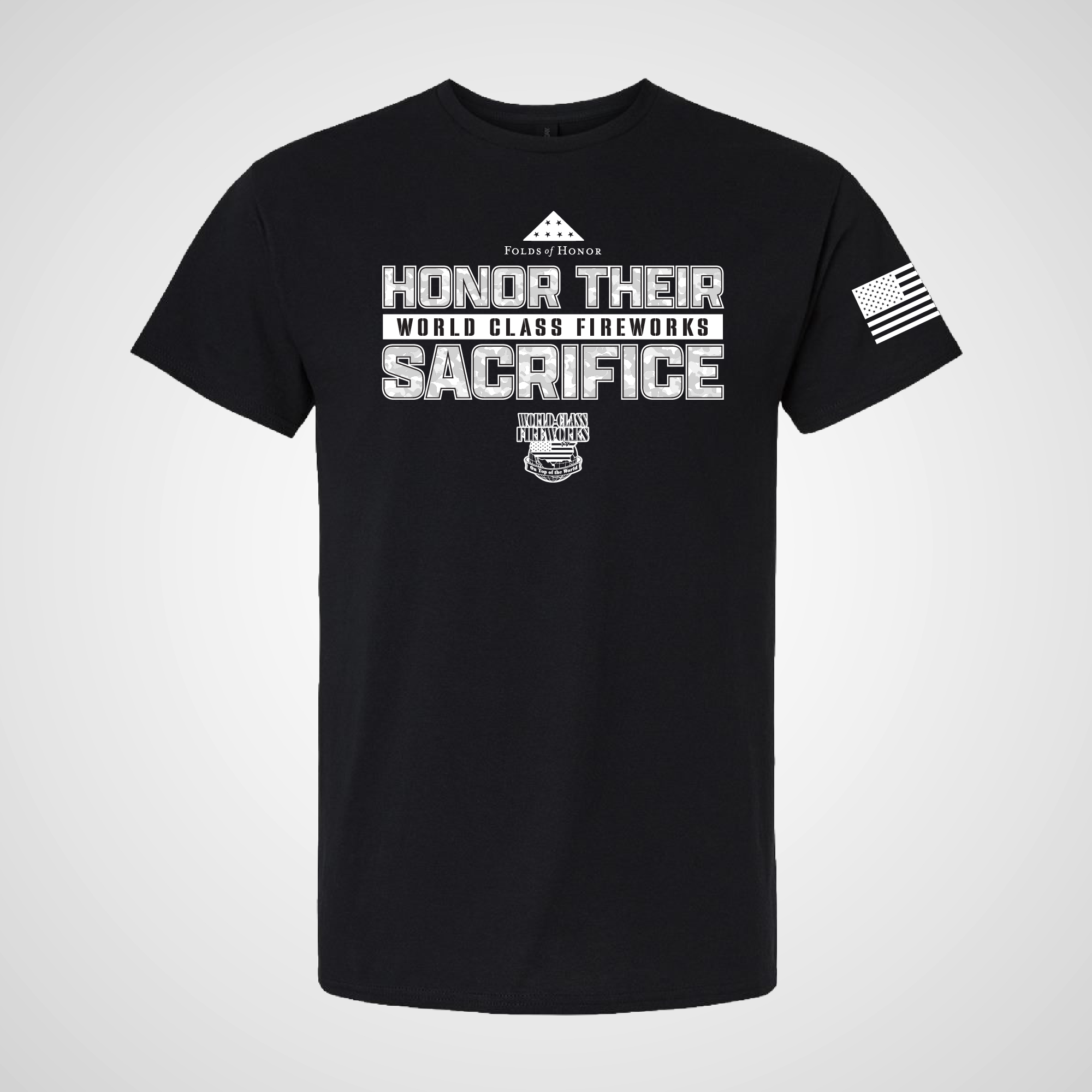 Honor Their Sacrifice Folds of Honor T-Shirt