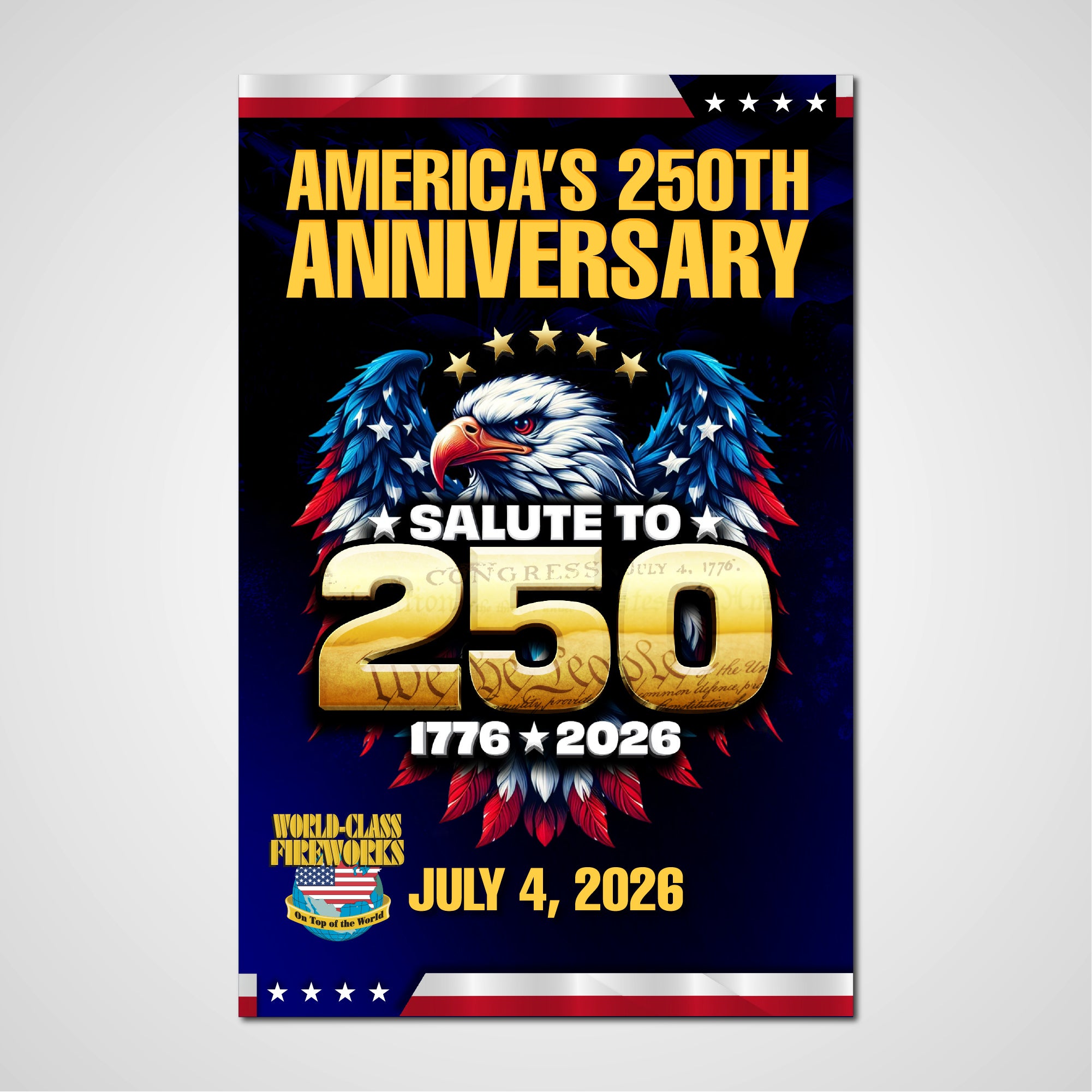 Salute to 250 Poster