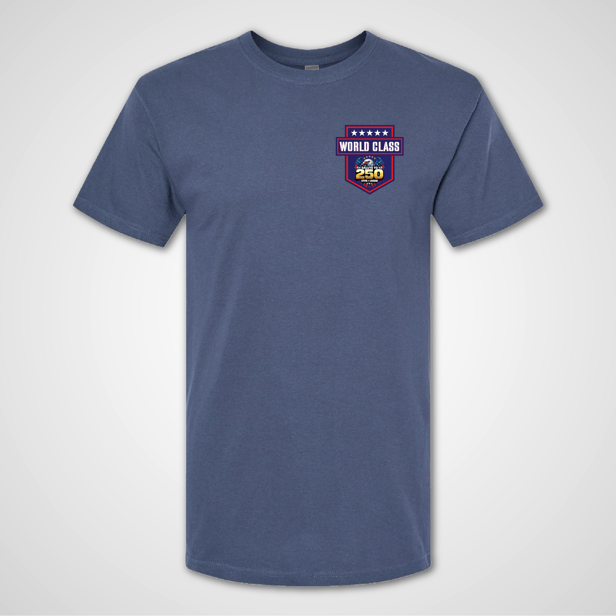 America Salute to 250 Shield T-Shirt
