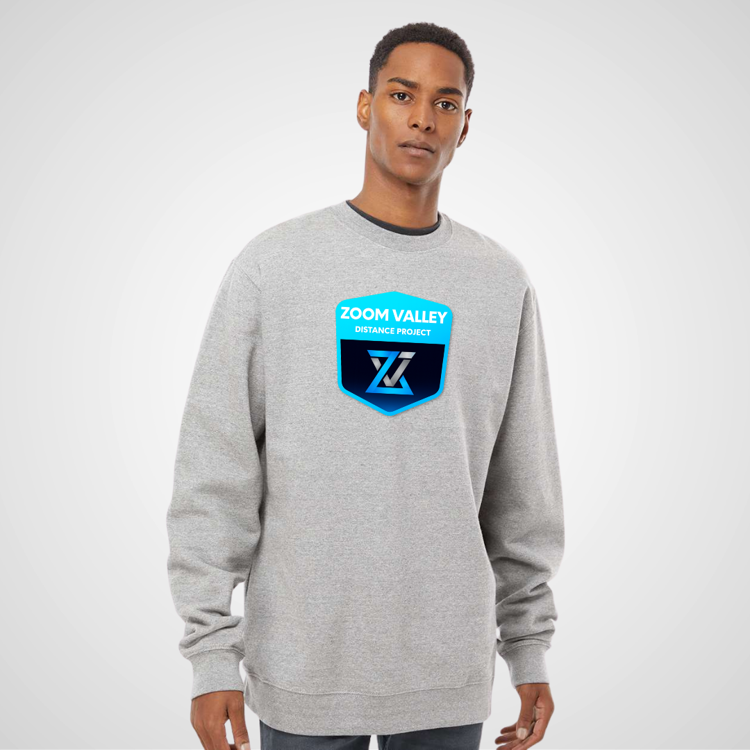 Zoom Valley XC Unisex Midweight Crewneck Sweatshirt